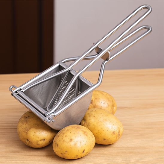 Presse puree manuel robuste ergonomique