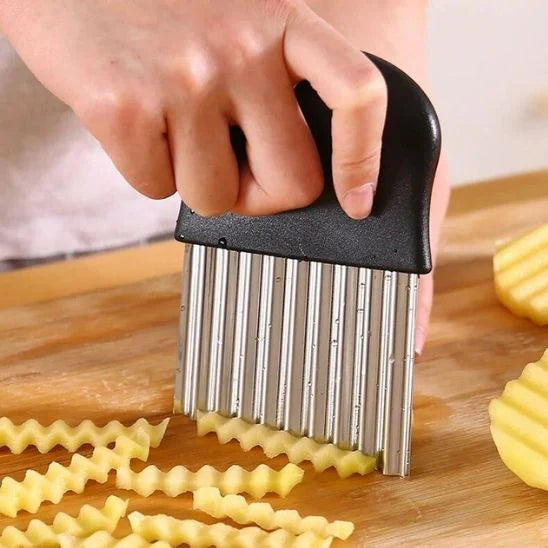 coupe frite sans risque ondulo