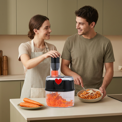 coupe légumes électrique créativité culinaire chef automatique
