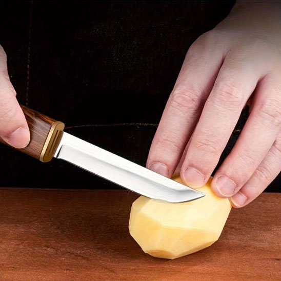 Couteau cuisine lame ultra tranchante oxo