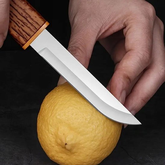 Couteau cuisine marron noir oxo