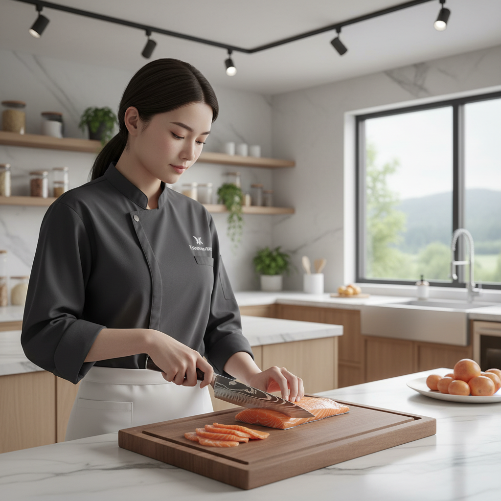 couteau japonais haut de gamme ultra tranchant precision kage