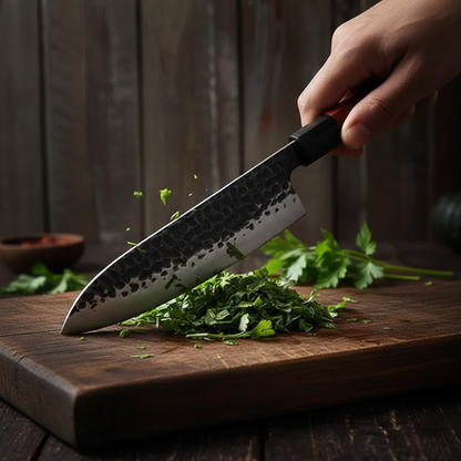 couteau japonais poignée ergonomique nakiri