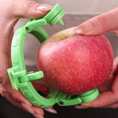 epluche pomme ergonomique ultrarapide