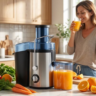 Extracteur de jus centrifugeuse rapide puissant