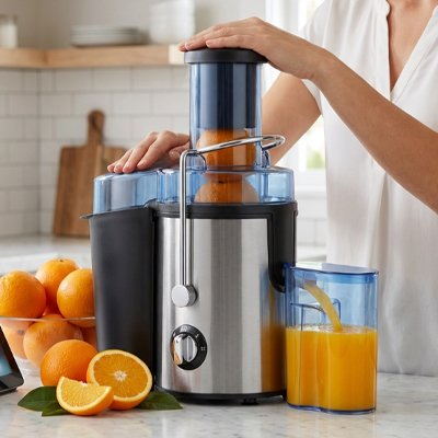 Extracteur de jus centrifugeuse robuste puissant