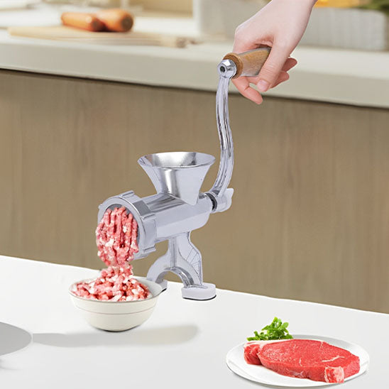 hachoir a viande poignee ergonomique mooz