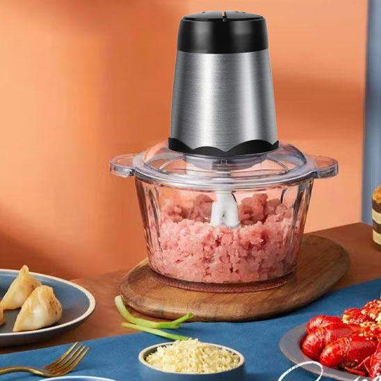 hachoir electrique bol verre  klypso