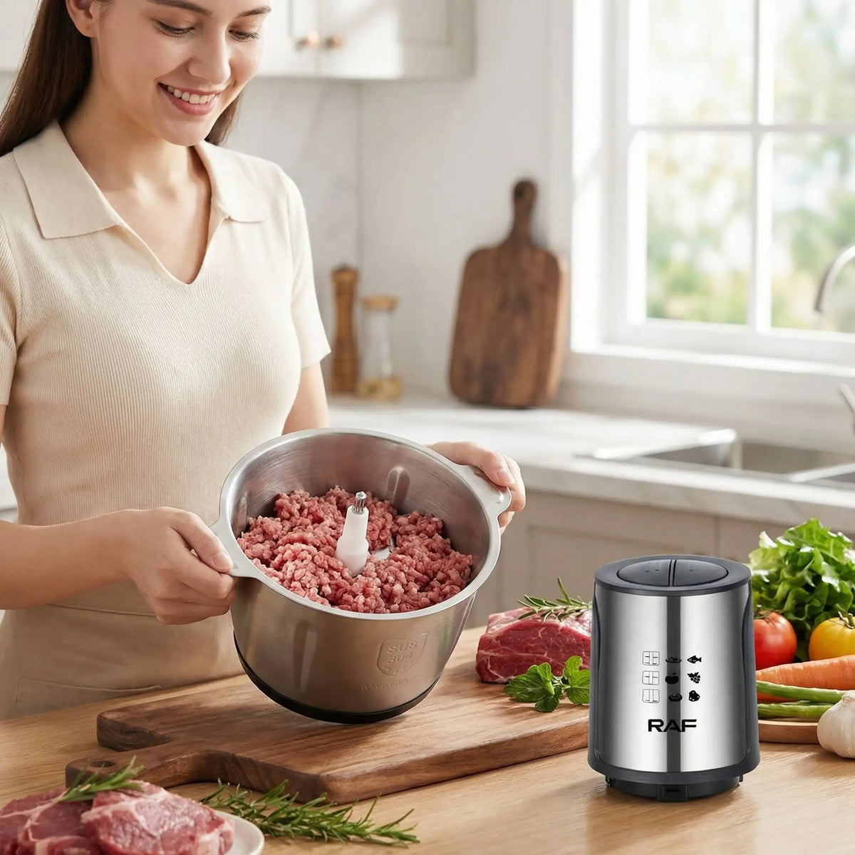 hachoir viande électrique performance multispeed pro
