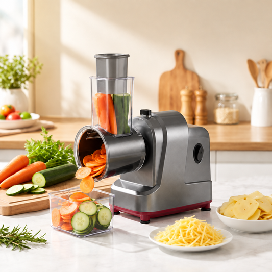 mandoline électrique cuisine gain temps MandoTech