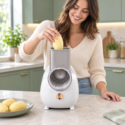 mandoline électrique grand goulot cuisineExpress
