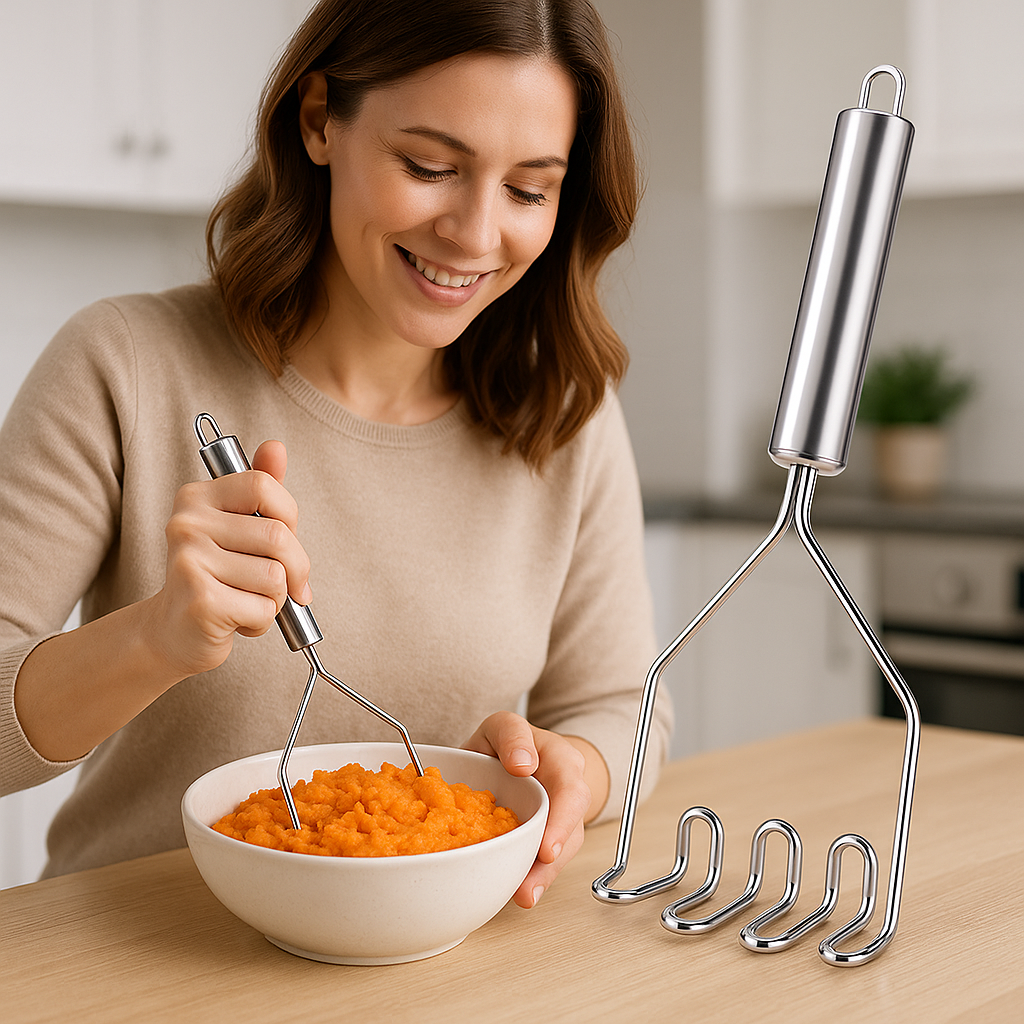 presse puree acier inoxydable purissimo