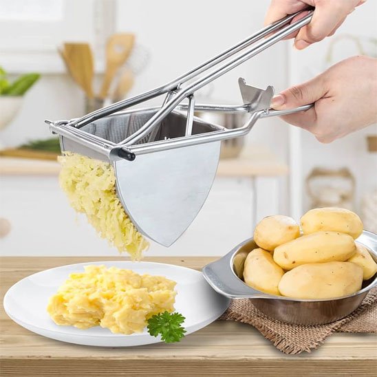 Presse puree manuel poignee ergonomique 