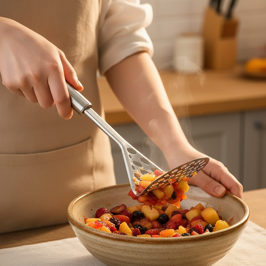 presse puree manuel robuste inoxa